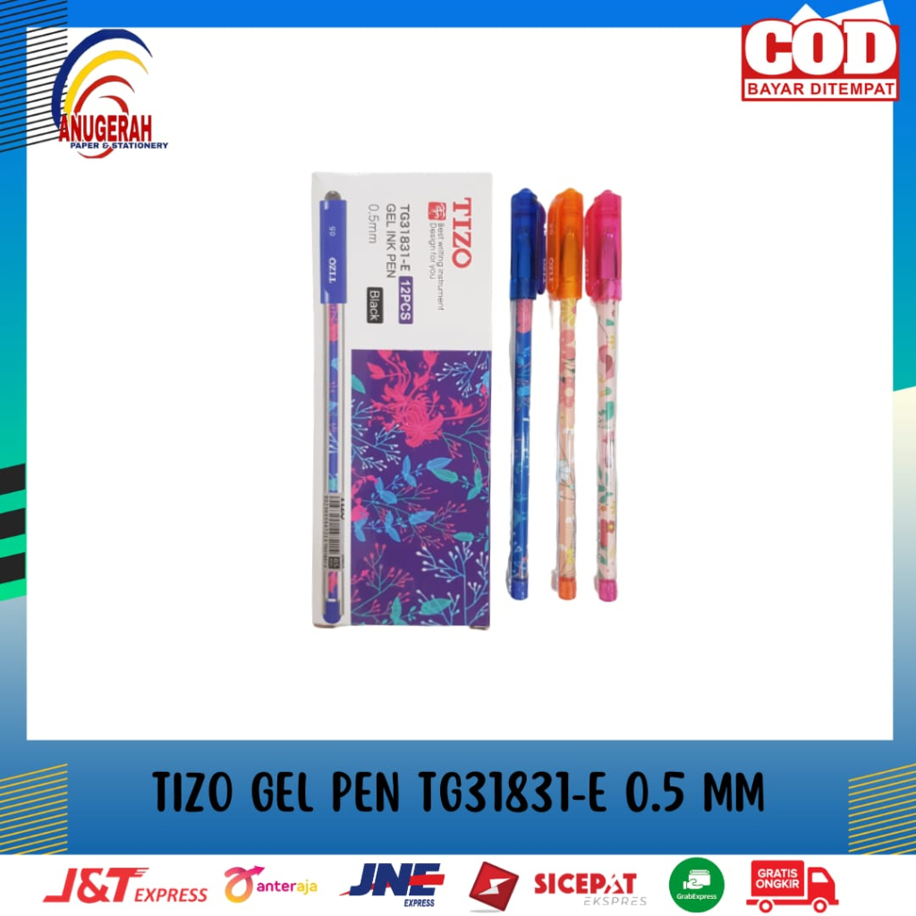 

BOLPOIN GEL PEN TIZO TG31831-E (LSN)