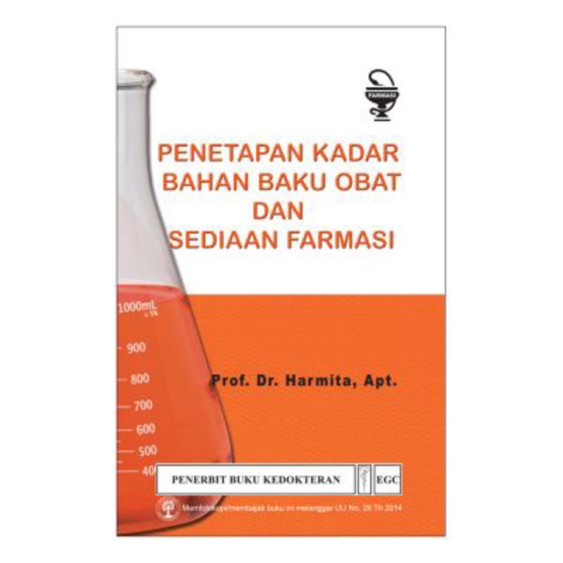 Penetapan Kadar Bahan Baku Obat & Sediaan Farmasi
