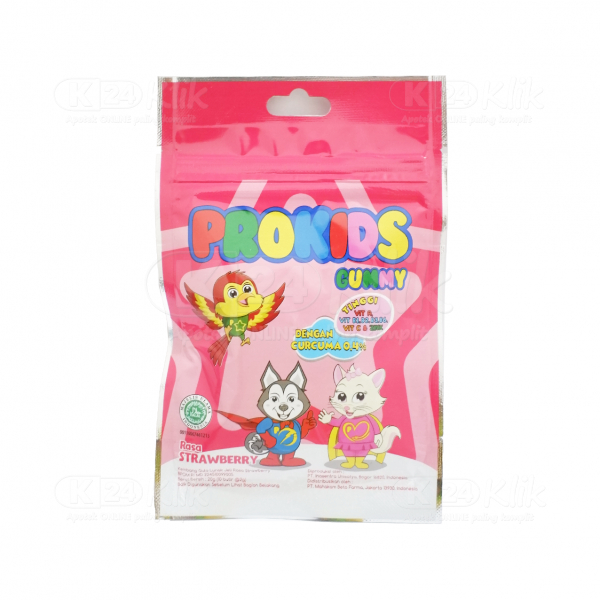 

Prokids Gummy Rasa Strawberry