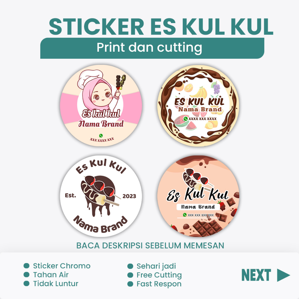 

Cetak Stiker Es kul kul- Stiker Label Es Kul Kul Custom Nama EK