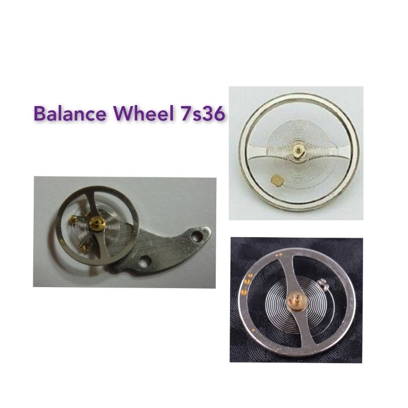 Balance Wheel Spring Seiko 7s36