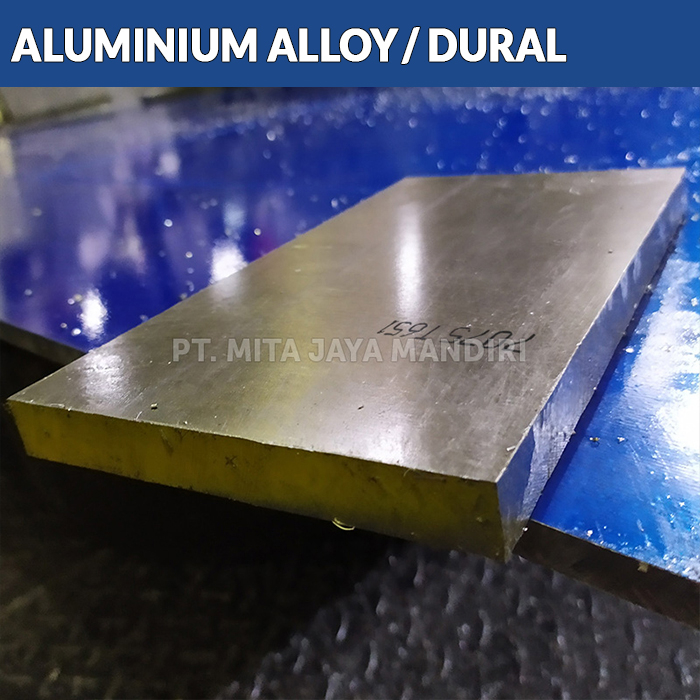 Plat Aluminium Dural 7075 Custom 3 | Tebal 5mm 6mm 8mm 10mm 12mm 15mm 16mm 20mm 25mm 30mm 35mm 40mm 