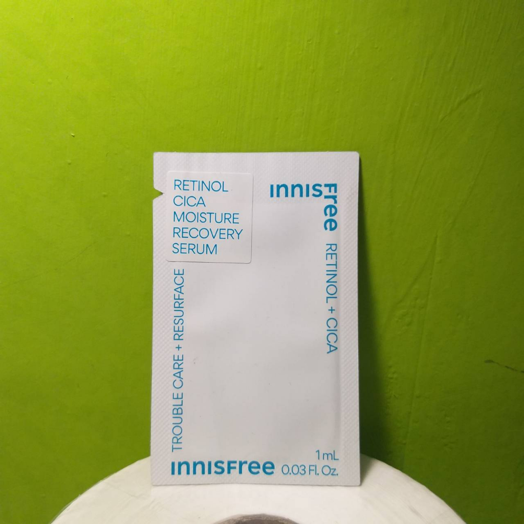 SALE INNISFREE RETINOL CICA MOISTURE RECOVERY SERUM 1ML SAMPLE