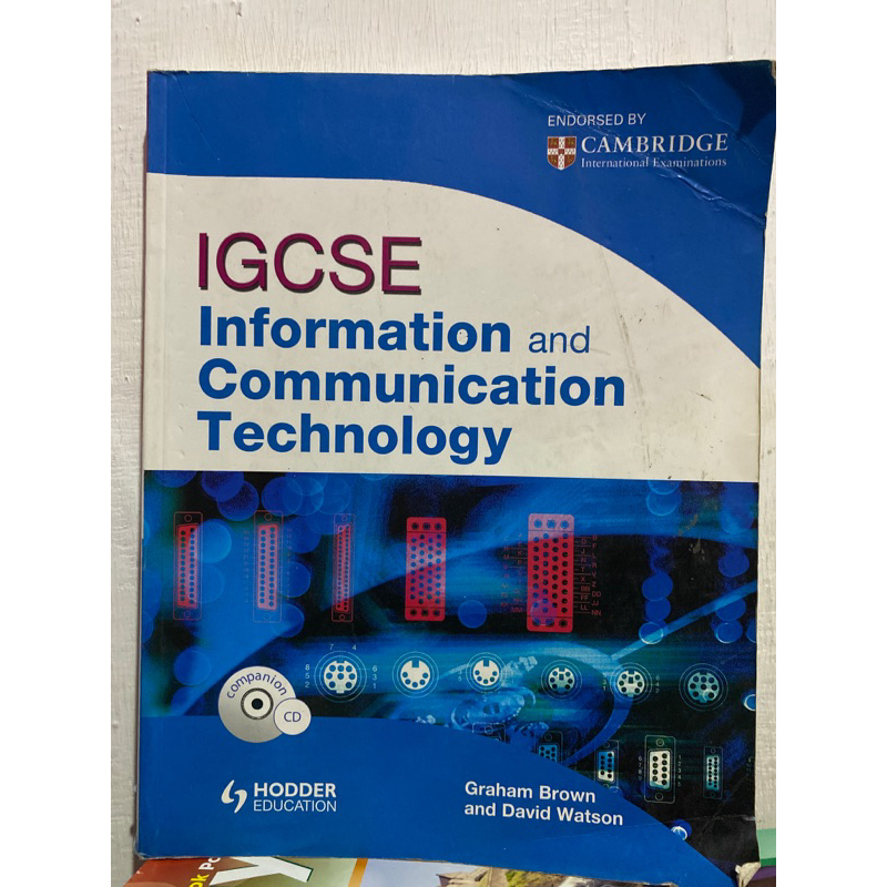 IGCSE INFORMATION AND COMMUNICATION TECHNOLOGY