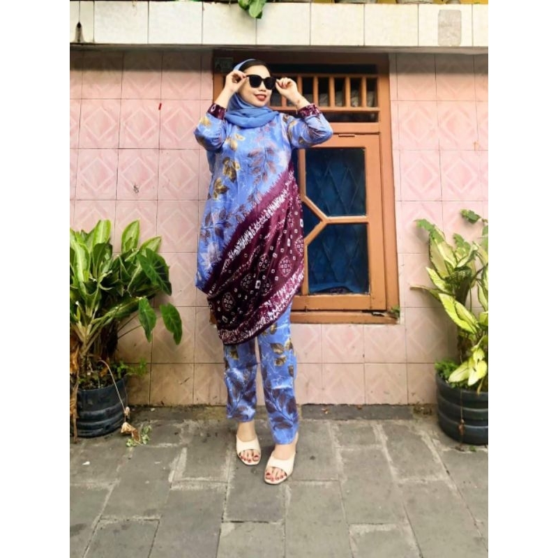 SET CELANA JUMPUTAN ECOPRINT (SEASON 2)