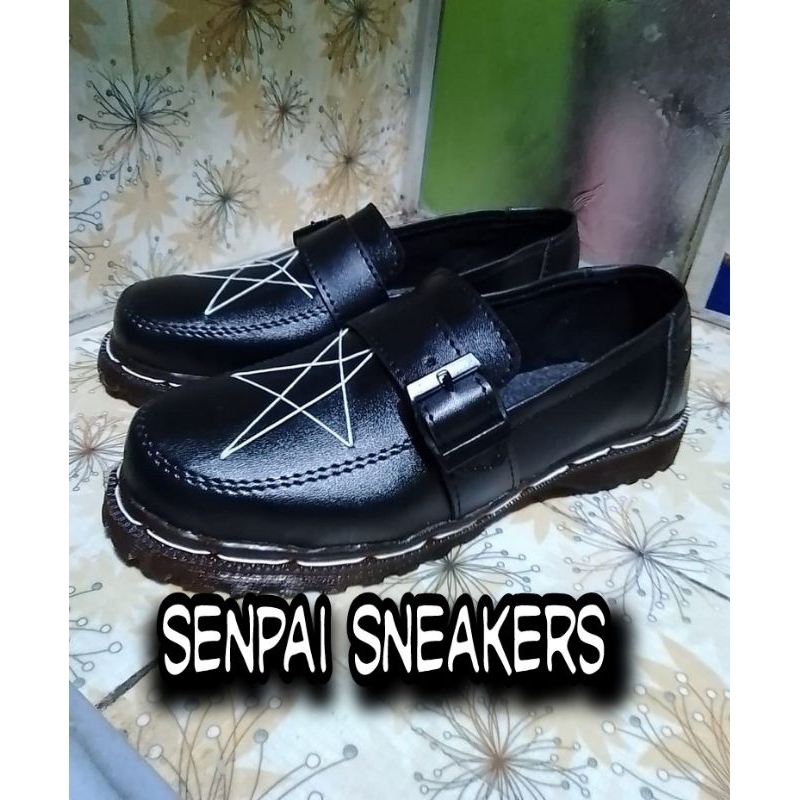 Sepatu - Loafers Docmart BINTANG Vintage Cowok Cewek Formal Casual