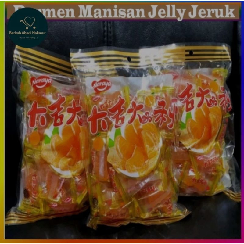 

Permen Jelly Rasa Jeruk Naraya 500 gram