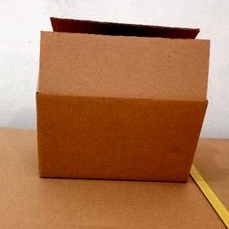 

Dus/karton box bahan kraf/white kraf single wall bahan baru size 17x11x12