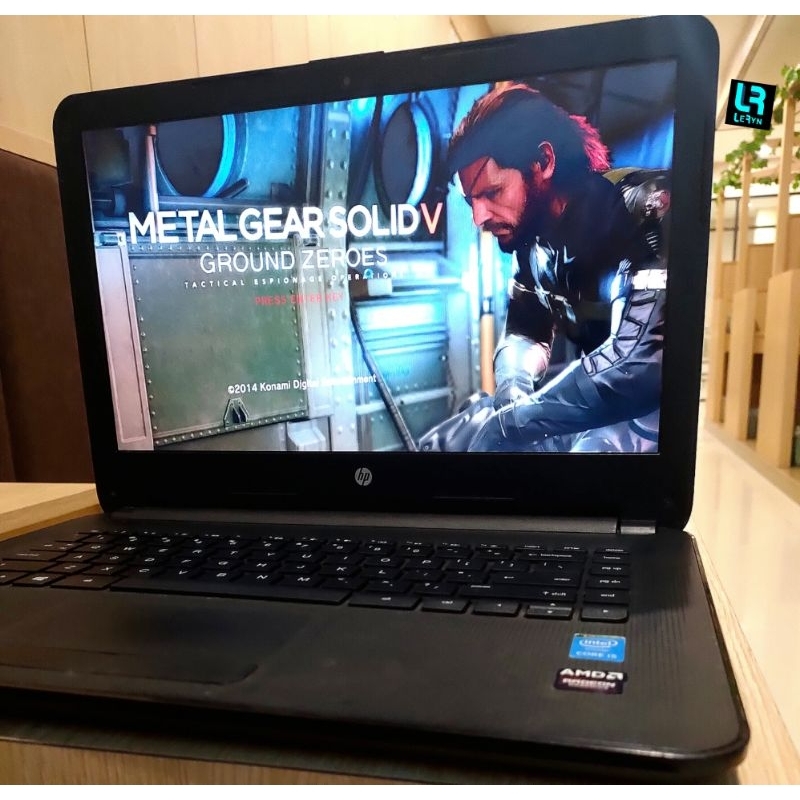 Laptop Gaming HP 14 AC018TX Core i5 gen 5 Dual VGA Intel HD 5500 - AMD Radeon R5 M330