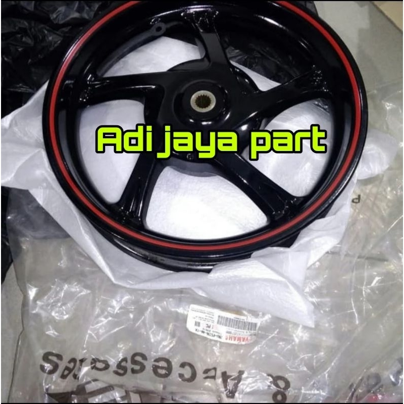 CAST WHEEL, REAR VELG BELAKANG YAMAHA XRIDE 115 ORIGINAL YAMAHA 2BU-F5338-00-0X