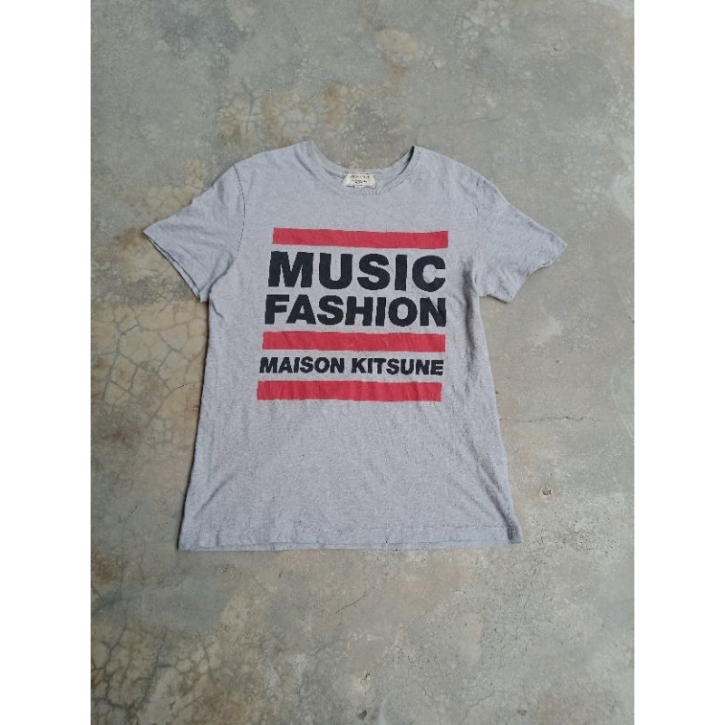 Kaos Maison Kitsune Made in Portugal