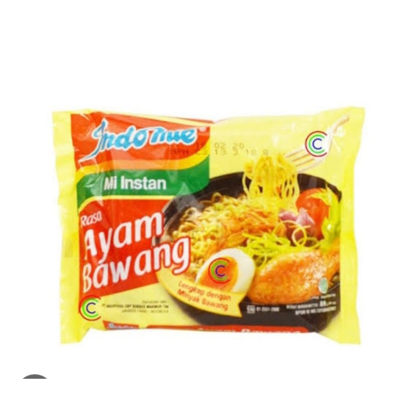 

Indomie kuah rasa ayam bawang 6 pcs