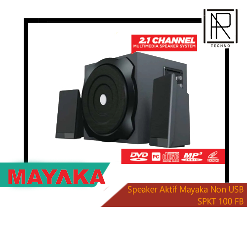 Mayaka Speaker Aktif Multimedia SPK100FB Speaker Advance 3.1 CH