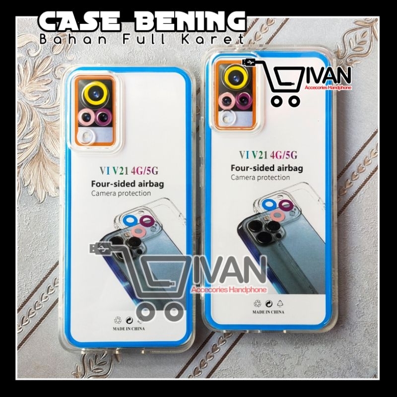 CASE BENING TRANSPARAN AIRBAG VIVO V21 4G / V21 5G