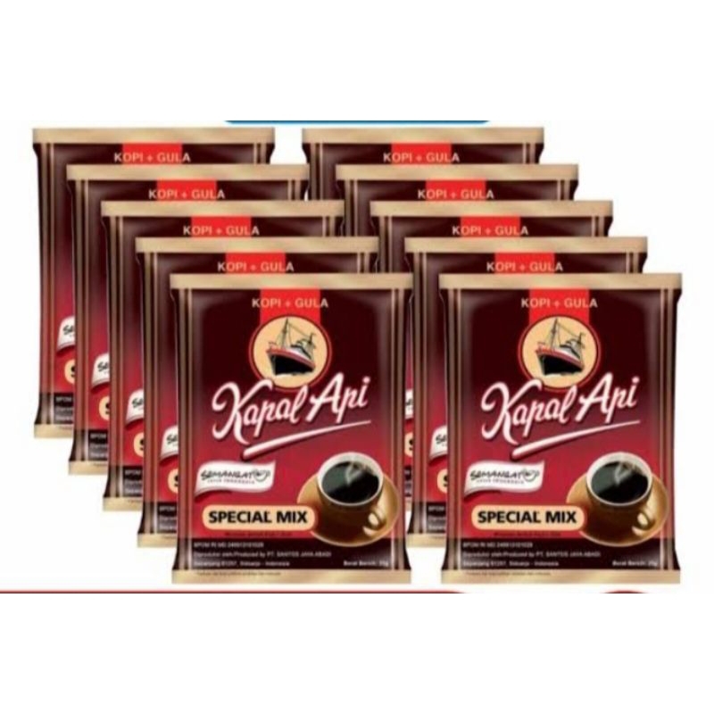 

kopi kapalapi special mix 1 renceng 10 sachet@23 gram