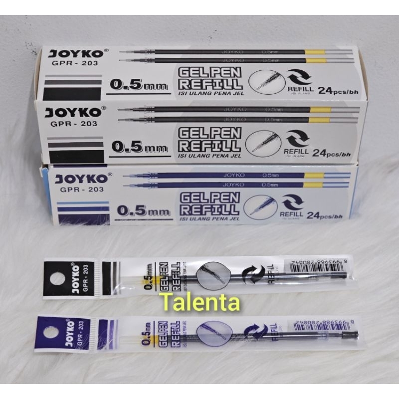 

Isi Pulpen/Isi Ulang Pen / Refill Pen Joyko Gel GPR-203 Grosir 24 pcs