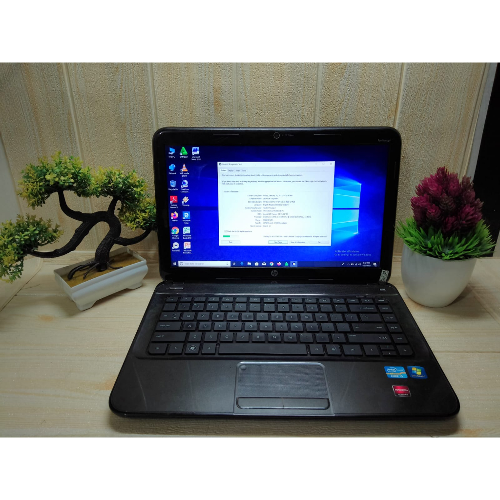 PROMO DIJUAL Laptop HP G4 core i5 ram 8GB  bergaransi