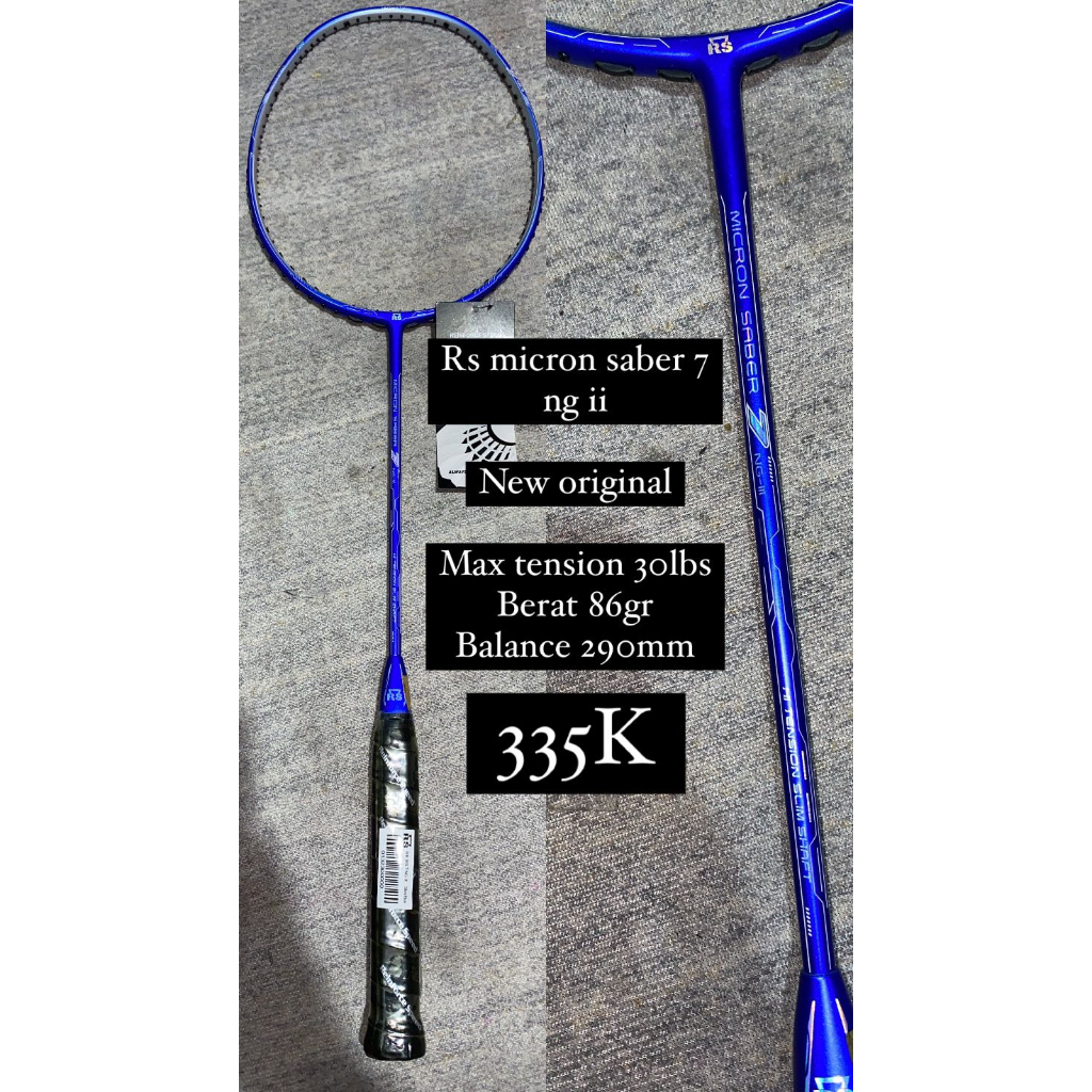 rs micron saber 7 ng ii