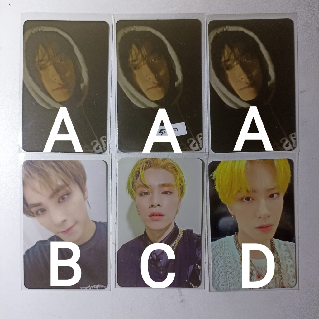 NCT 127 NCT 2020 WayV Photocard Jaehyun Xiaojun Sticker mati lampu resonance 2020