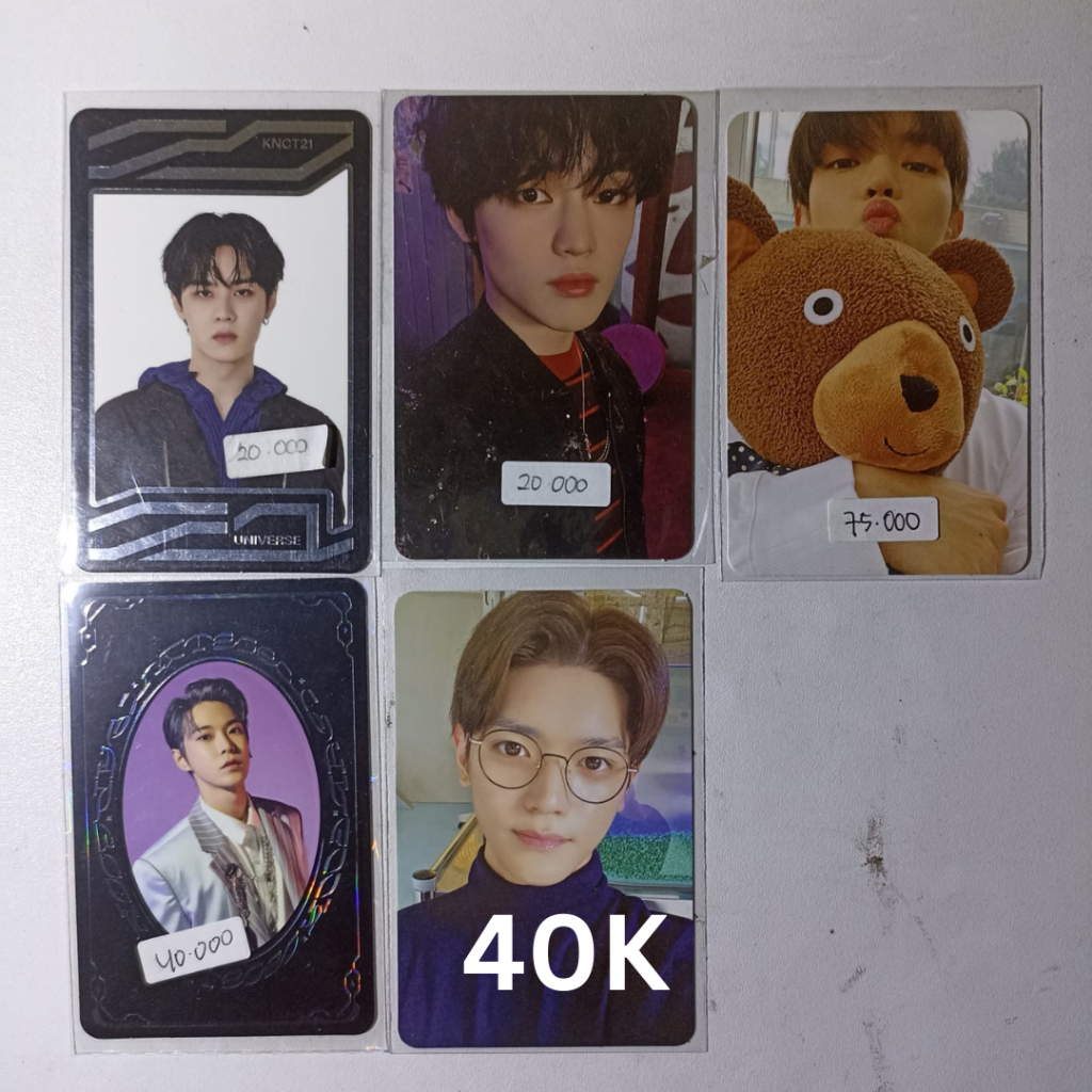 UC KUN RIDIN CHENLE STICKER TAEYONG BONEKA YB DOYOUNG NCIT TAEYONG