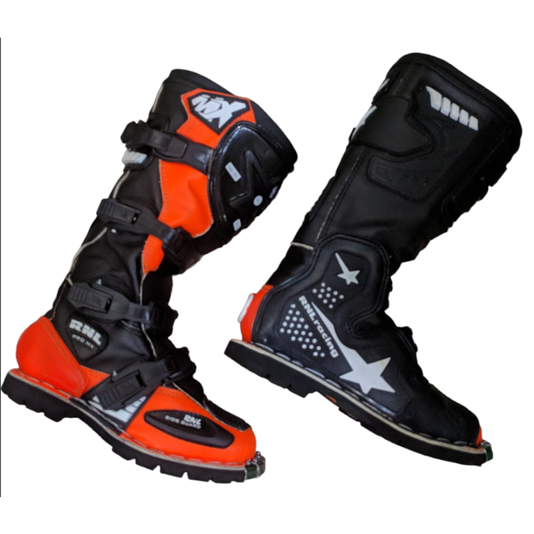 SEPATU TRAIL ADVENTURE TRABAS CROSS RNL 4 STRAPS / 4 GESPER BOOTS RNL ORI