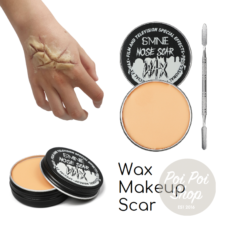 Scar Wax Lilin Makeup Halloween Special Effect Kulit Hidung Luka Sobek Wax Makeup Kulit Palsu Luka S