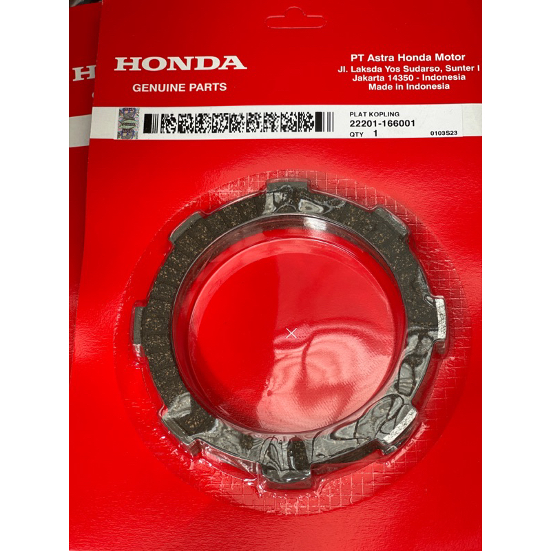 PLAT KOPLING GRAND 166 AHM (DIJAMIN ORI 100%) KAMPAS KOPLING GRAND AHM