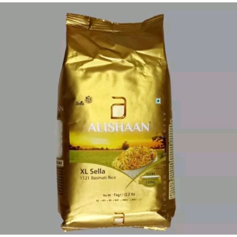 

Beras Basmati Alishaan - Kemasan Asli 1 kg × 20 pcs ( 20 kg )