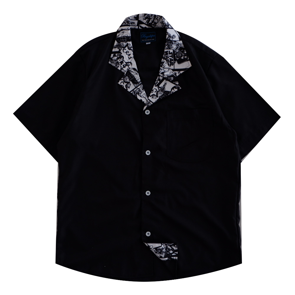Cuban Collar Black Star Wars