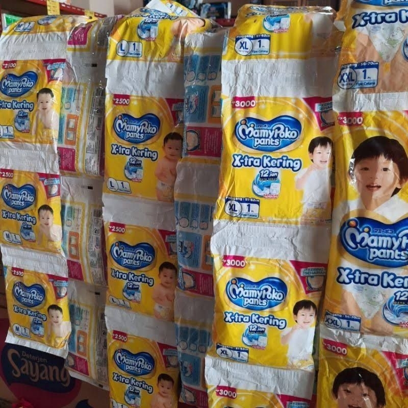 pempes mamypoko 1 renceng ukuran S M L