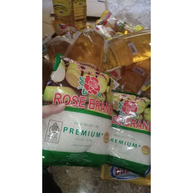 

gula rose brand 1kg