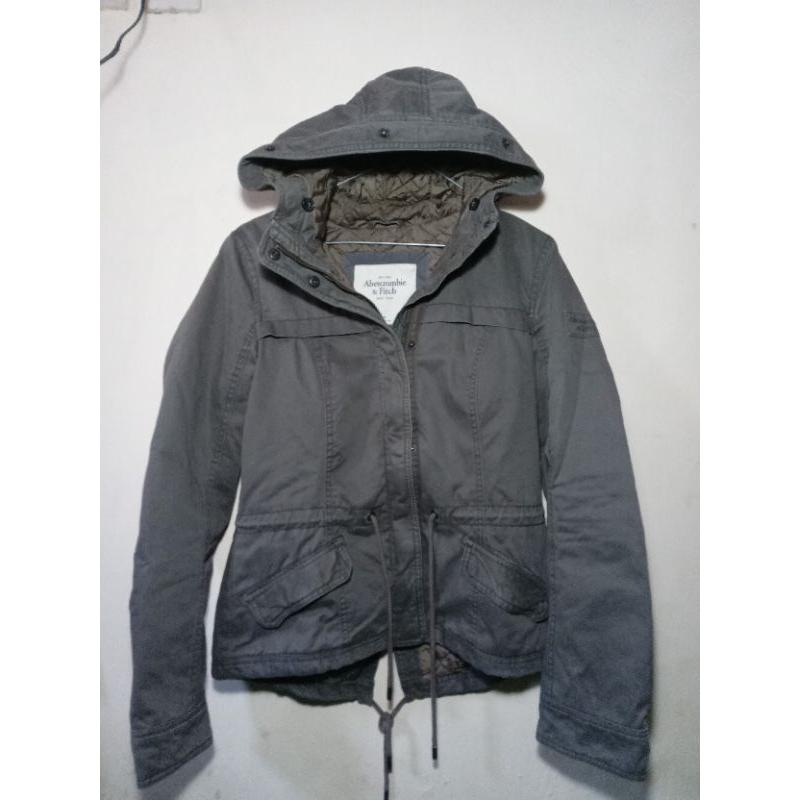 jacket canvas abercrombie