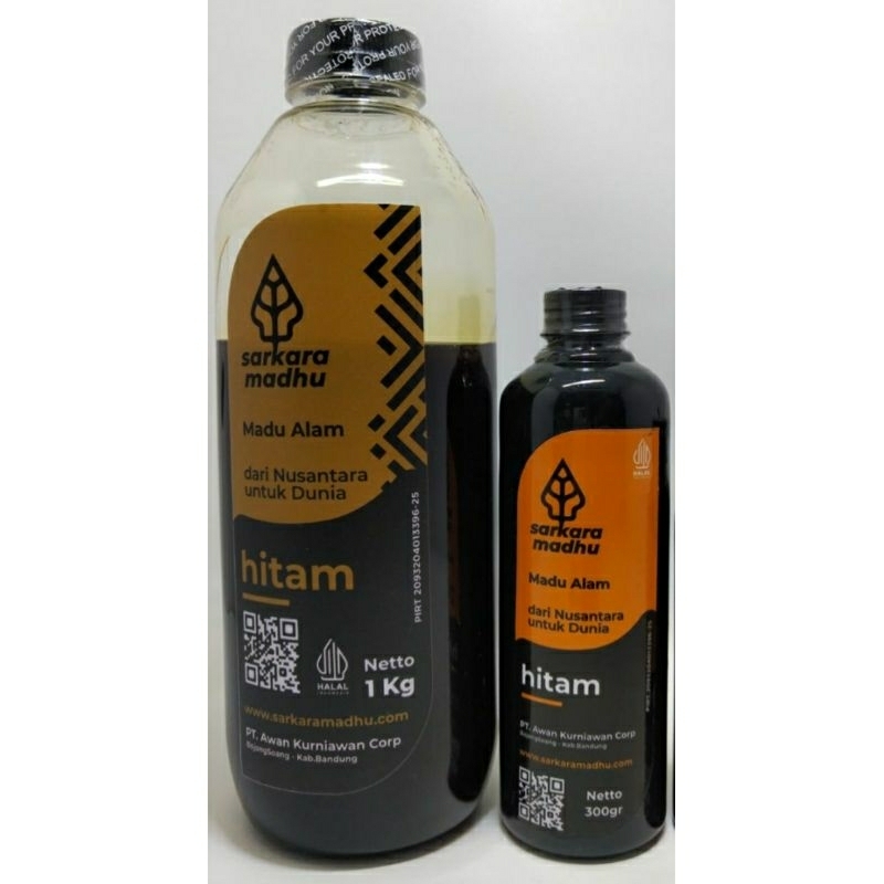 

Madu Hitam Sarkara Madhu 300 Gram