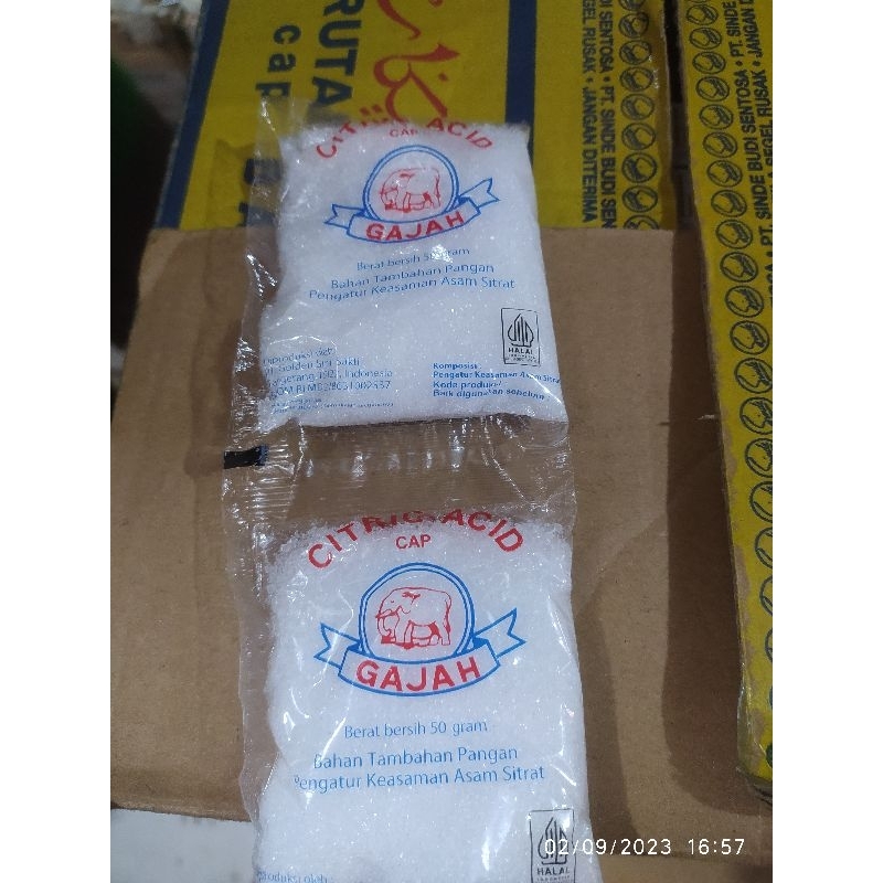 Citrun Acid cap Gajah