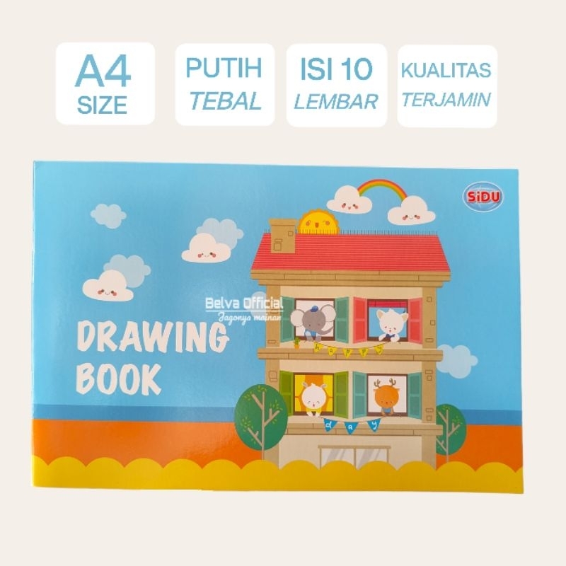 

Drawing Book Buku Gambar Merk SIDU Uk. A4