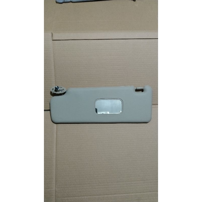 sunvisor pelindung cahaya honda brio mobilio brv crem original