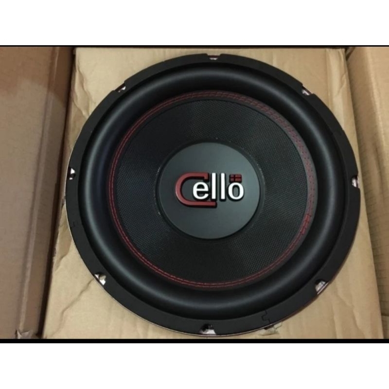 Subwoofer Cello S12 Double Coil Seri Tinggi Original