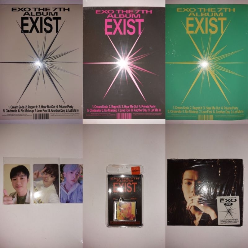 Album Sealed EXO EXIST Photobook, Digipack Sehun, SMini Sehun | POB Baekhyun, Kyungsoo D.O, Chanyeol