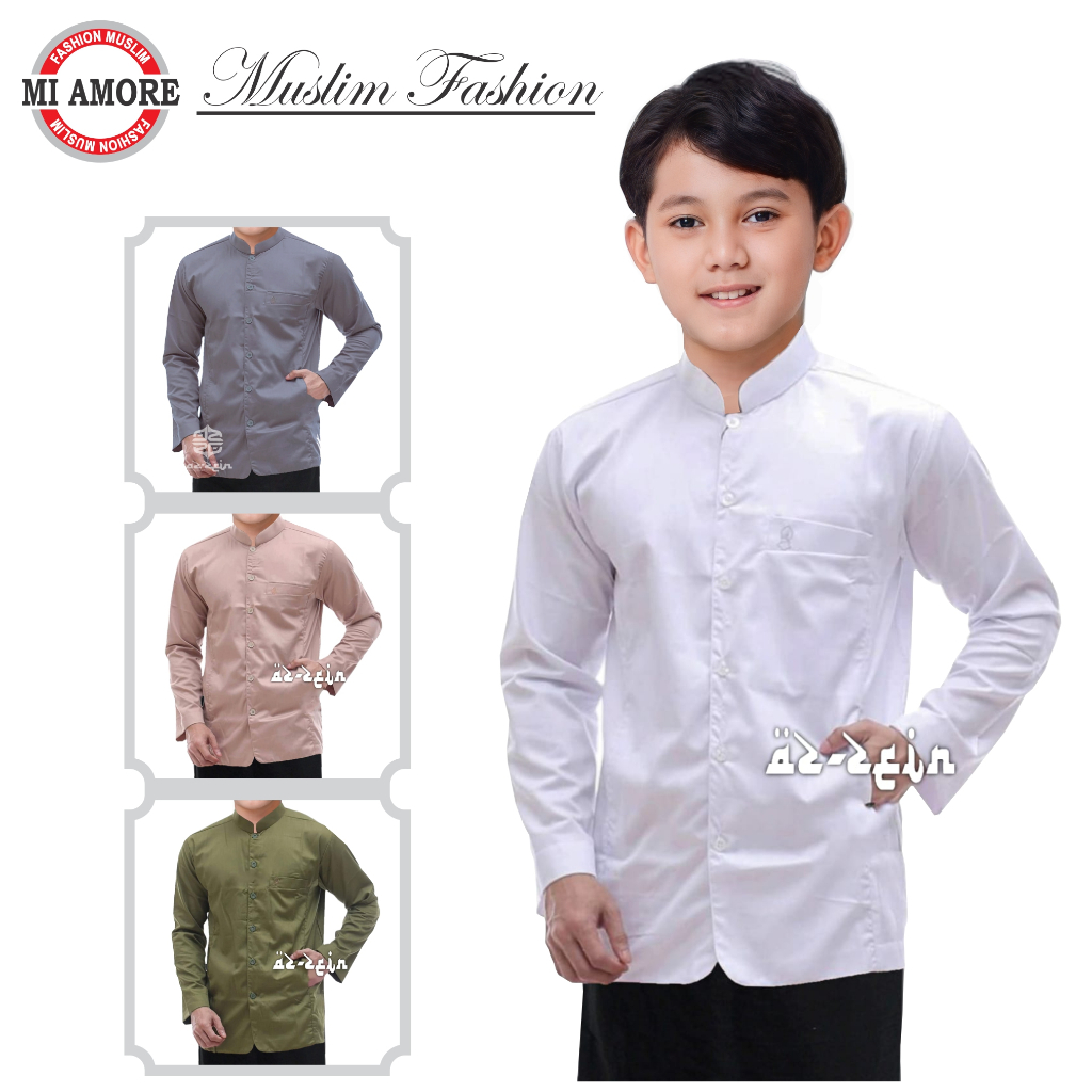 Baju Muslim Anak Laki Laki Baju Koko Anak Usia 5 Sampai 14 Tahun Baju Koko Anak Laki Laki Baju Koko 