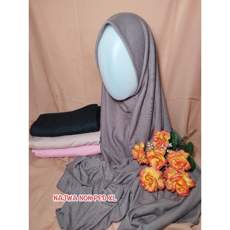 HIJAB INSTAN NON PED SIZE XL by Ns'hijab