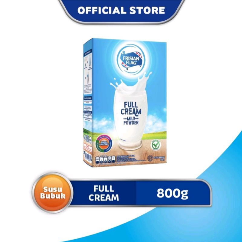 

FRISIAN FLAG SUSU BUBUK ( FULL CREAM / COKELAT / VANILA ) BOX 800 GRAM