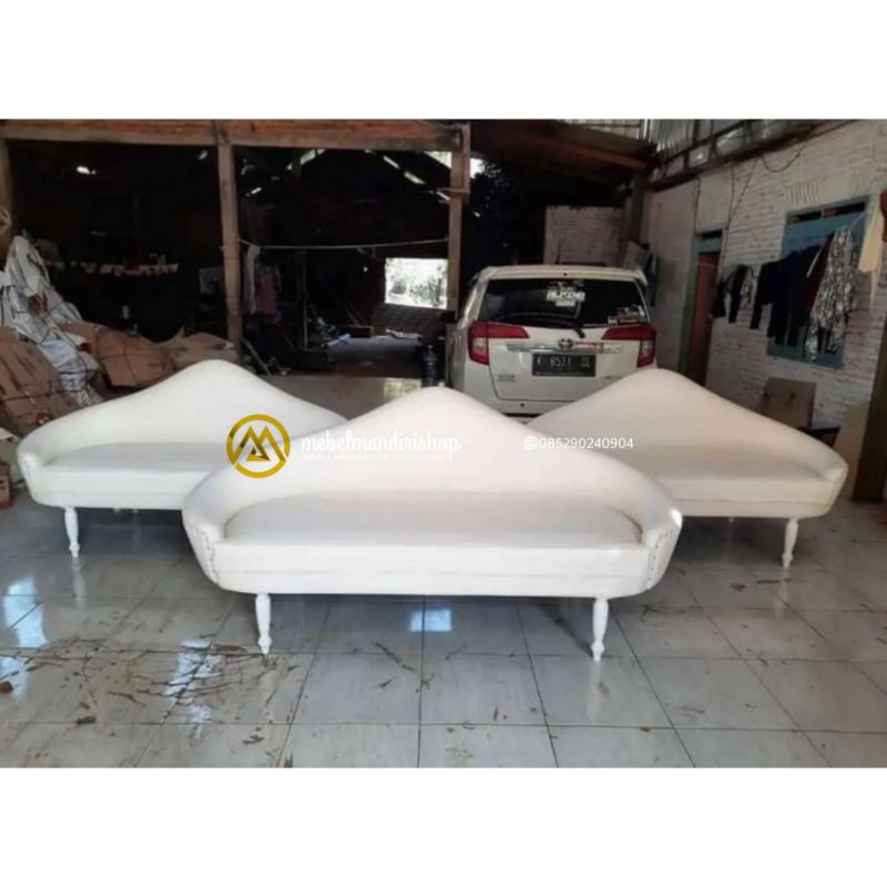 Kursi Pengantin Pocong Kain Oskar Murah,Kursi Pelaminan Putih Murah,Kursi Manten