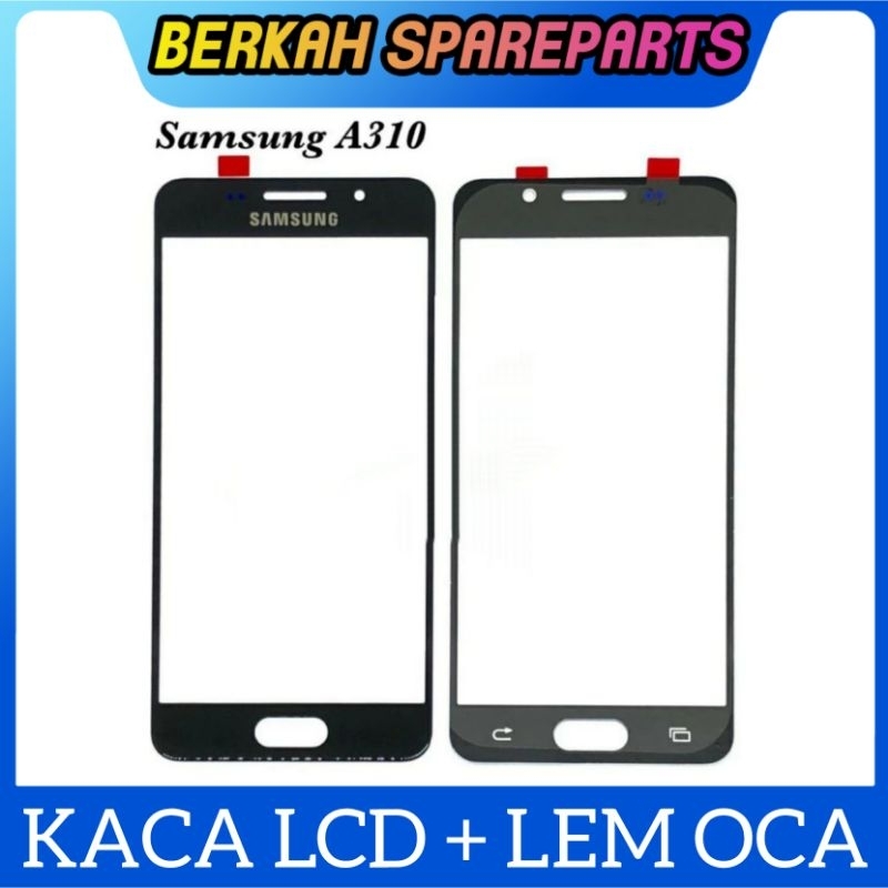 KACA DEPAN KACA LCD SAMSUNG A310 A3 2016 GLASS LCD TOUCHSCREEN ORI