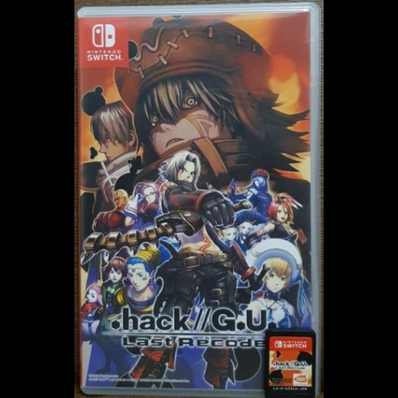 Hack GU Last Recode Kaset Nintendo Switch