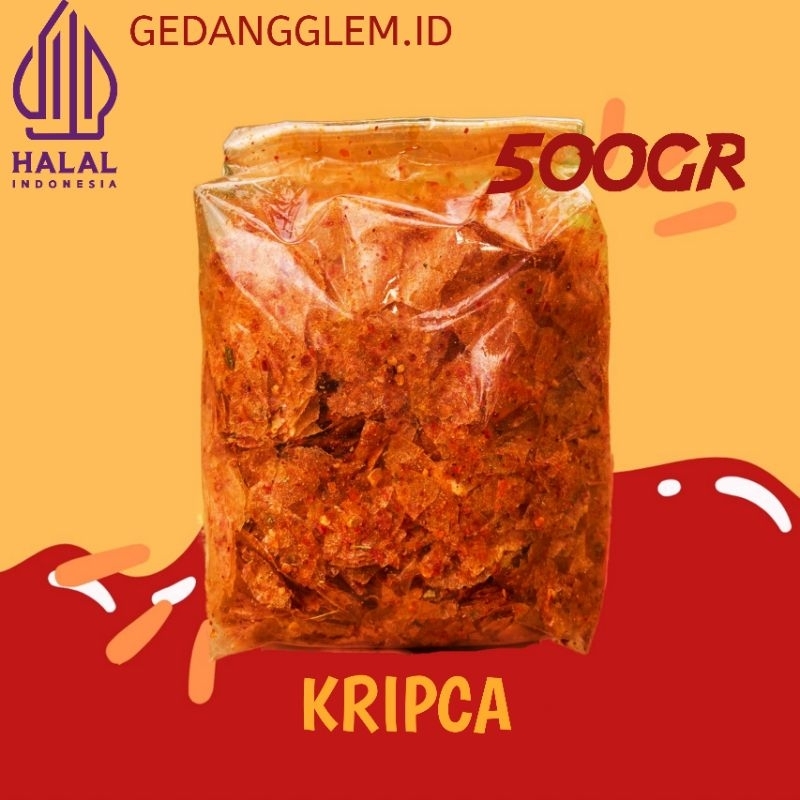 

500GR KRIPIK KACA PEDAS DAUN JERUK