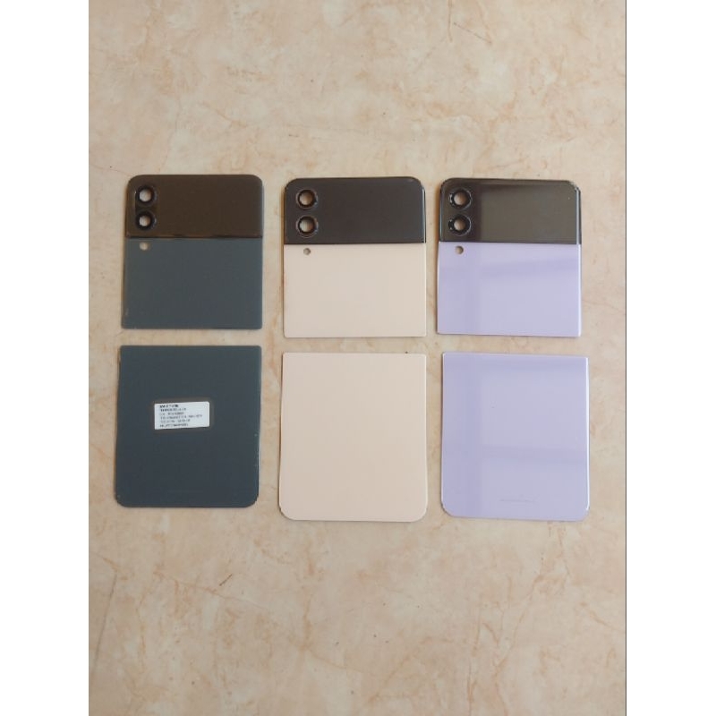 Backdoor Lcd kecil Normal Samsung Galaxy Z Flip 3 Ori Copotan