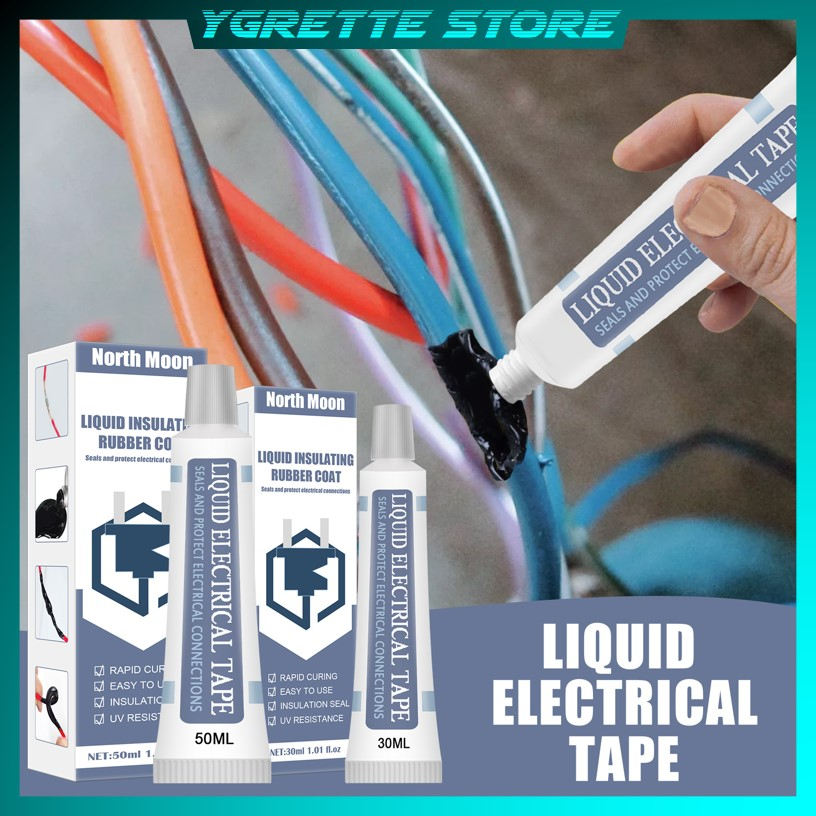 YGRETTE - North Moon Lem Kabel Silicone Insulating High Temperature Glue 30ML 50ML, LEM KHUSUS KABEL
