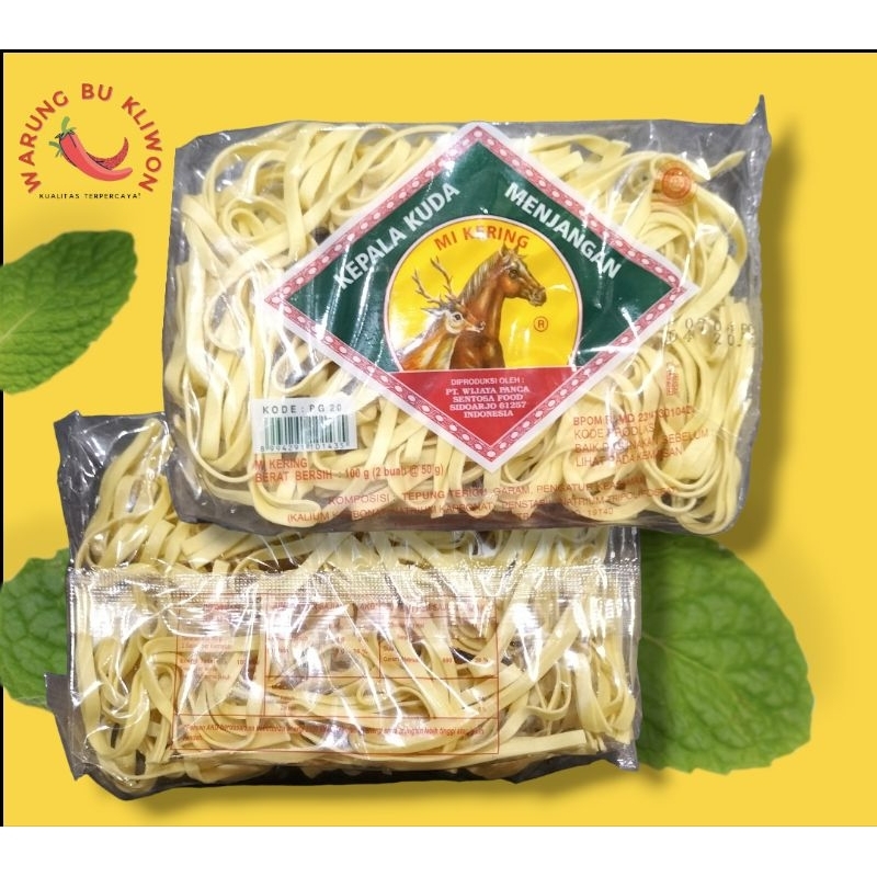 

Mie Kuda / Mie Pipih / Mie Kuning