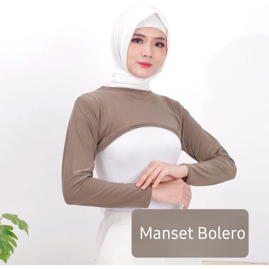 Manset Bolero Sambung Manset Bolero Crop Top Manset Crop