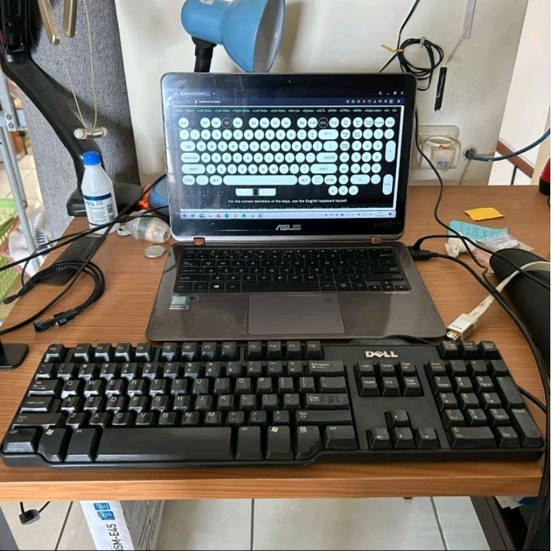 dell keyboard bekas pc build up original